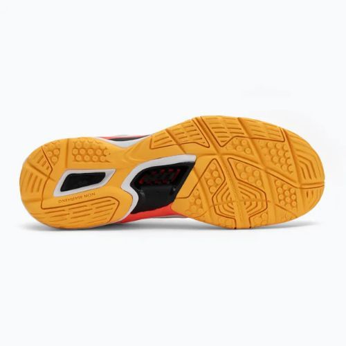 Buty do piłki ręcznej Mizuno Wave Phantom 3 white/fiery coral 2/citrus