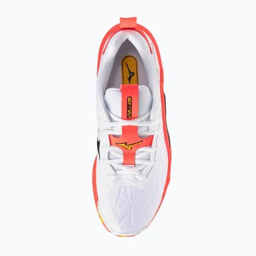 Buty do piłki ręcznej Mizuno Wave Stealth Neo 2 white/flery coral 2/citrus