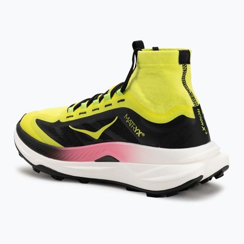 Buty do biegania damskie HOKA Tecton X 3 neon hoka citrus/black