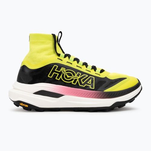 Buty do biegania damskie HOKA Tecton X 3 neon hoka citrus/black