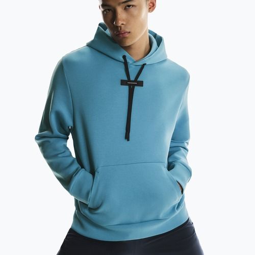 Bluza męska On Focus Tech Hoodie niagara