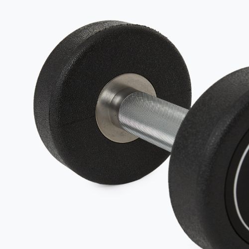 Hantel żeliwny gumowany XTREXO Pro 6 kg czarny