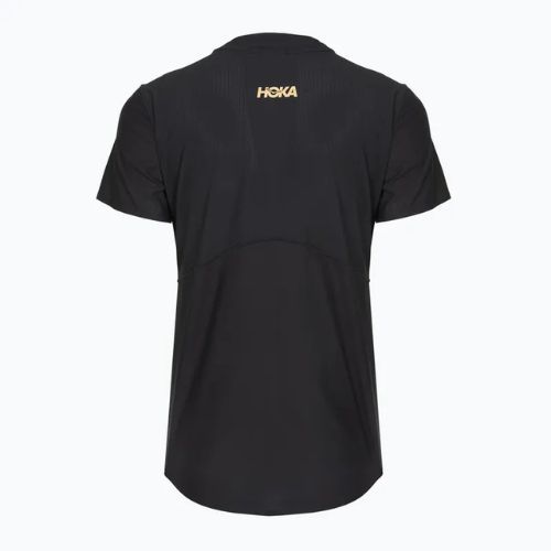 Koszulka do biegania damska HOKA Airolite 2.0 black/gold