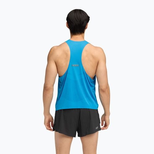 Koszulka do biegania męska HOKA Race Singlet hoka blue