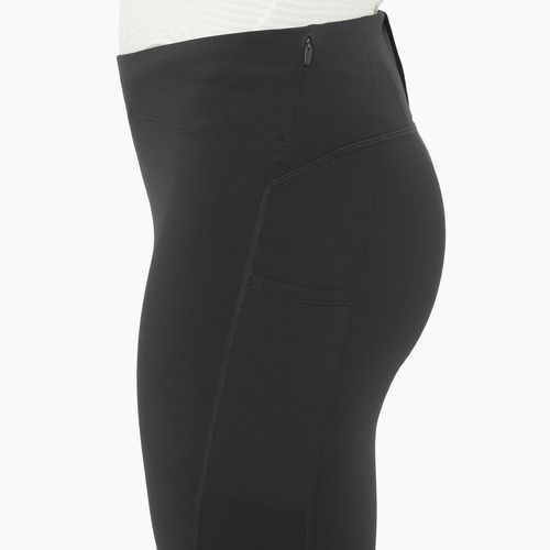 Legginsy do biegania damskie Salomon Shakeout Core Warm deep black