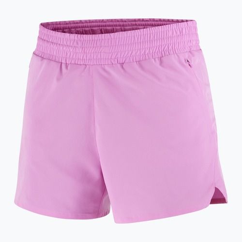 Spodenki do biegania damskie Salomon SHAKEout Core 4" cyclamen
