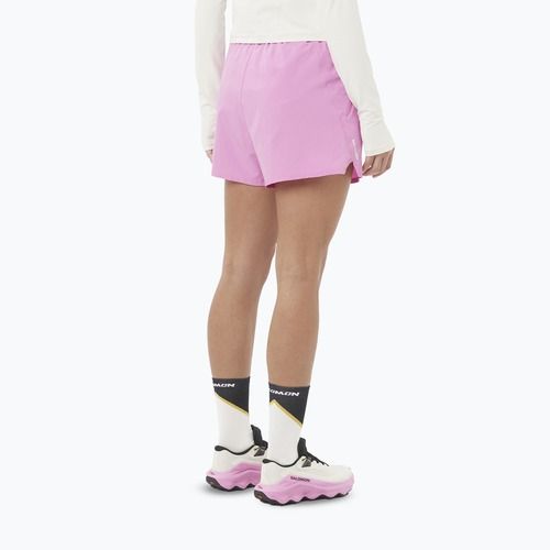 Spodenki do biegania damskie Salomon SHAKEout Core 4" cyclamen