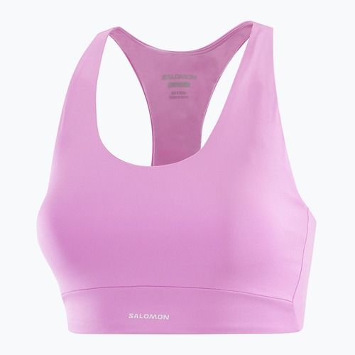 Biustonosz treningowy Salomon Shakeout Core cyclamen