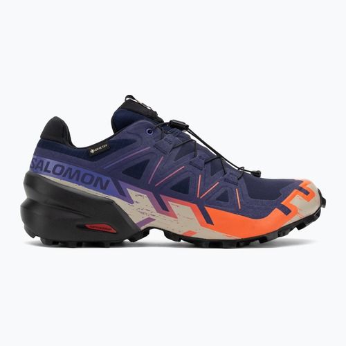 Buty do biegania męskie Salomon Speedcross 6 GTX maritime blue/black/cherry tomato