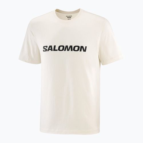 Koszulka męska Salomon Logo whisper white