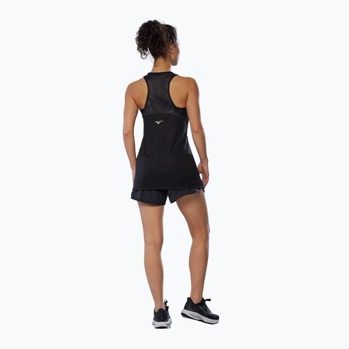 Koszulka do biegania damska Mizuno DryAeroFlow Graphic Tank oni red