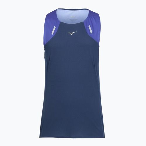 Koszulka do biegania męska Mizuno Tech Light Tank estate blue