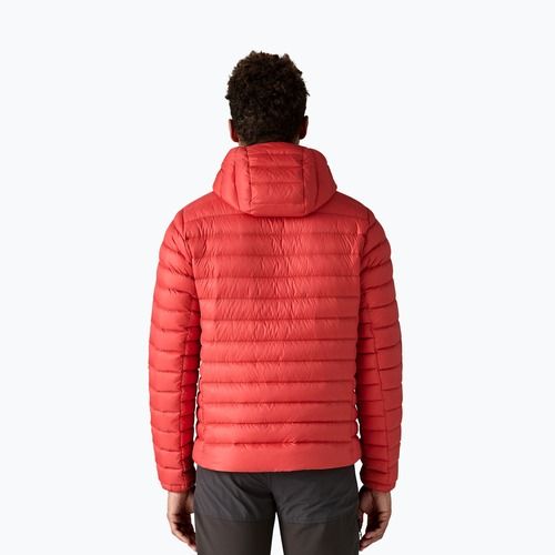 Kurtka puchowa męska Patagonia Down Sweater Hoody amanita red