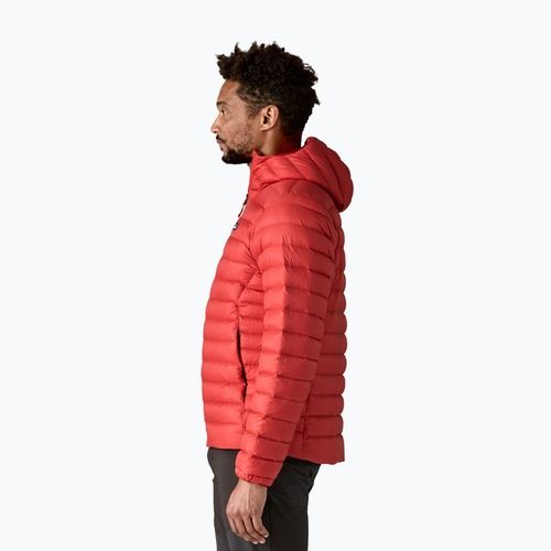 Kurtka puchowa męska Patagonia Down Sweater Hoody amanita red