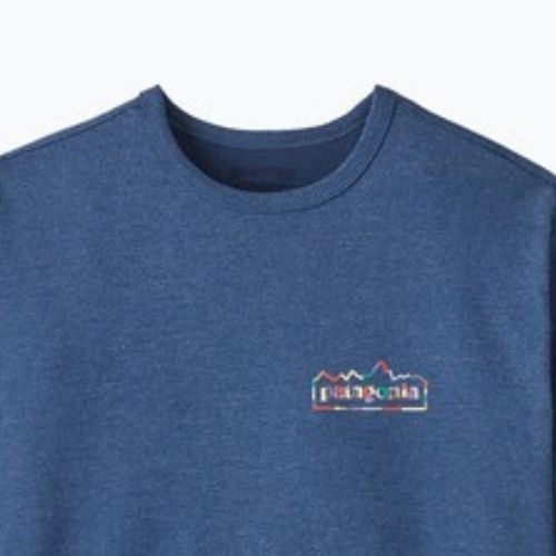 Bluza męska Patagonia Lightweight Unity Fitz Wildrise Crew clement blue
