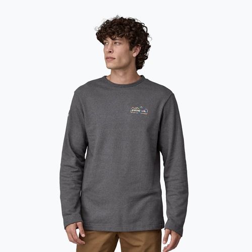 Bluza męska Patagonia Lightweight Unity Fitz Wildrise Crew ink black