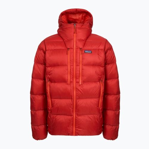 Kurtka puchowa męska Patagonia Fitz Roy Down Hoody amanita red