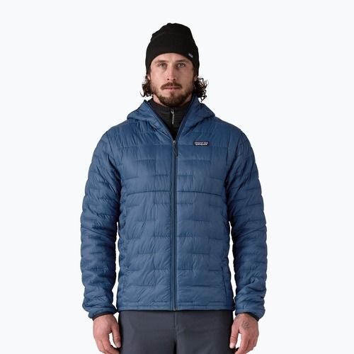 Kurtka ocieplana męska Patagonia Micro Puff Hoody clement blue