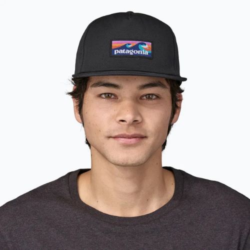 Czapka z daszkiem Patagonia Boardshort Label Funfarer Cap ink black