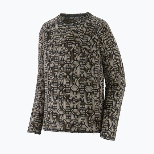 Bluza termoaktywna męska Patagonia Cap Mid Weight Crew flow/sunken blue