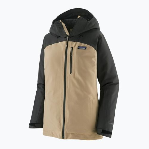 Kurtka narciarska damska Patagonia Insulated Powder Town oar tan