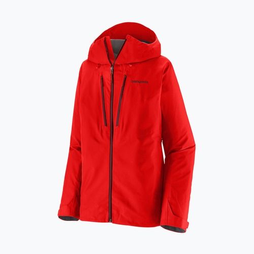 Kurtka przeciwdeszczowa damska Patagonia Triolet sizzle red