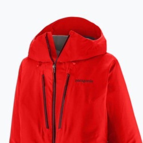 Kurtka przeciwdeszczowa damska Patagonia Triolet sizzle red