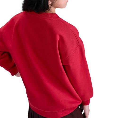 Bluza dziecięca Nike Sportswear Club Fleece university red/white