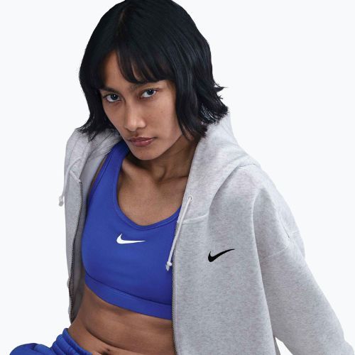 Bluza damska Nike Sportswear Phoenix Fleece birch heather/black