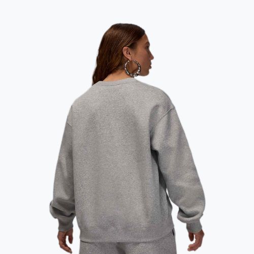 Bluza damska Jordan Brooklyn Fleece dark grey heather/white