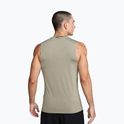 Koszulka treningowa męska Nike Pro Dri-Fit Sleeveless Top light army/black