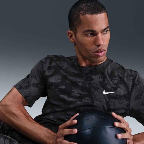 Koszulka męska Nike Hyverse Dri-Fit UV anthracite/white