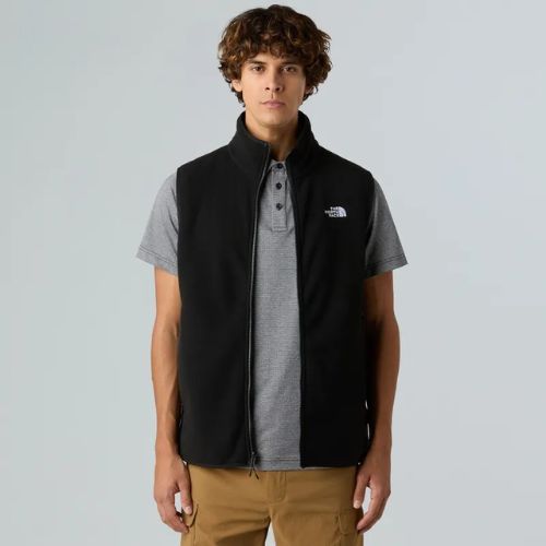 Bezrękawnik męski The North Face Glacier Fleece black
