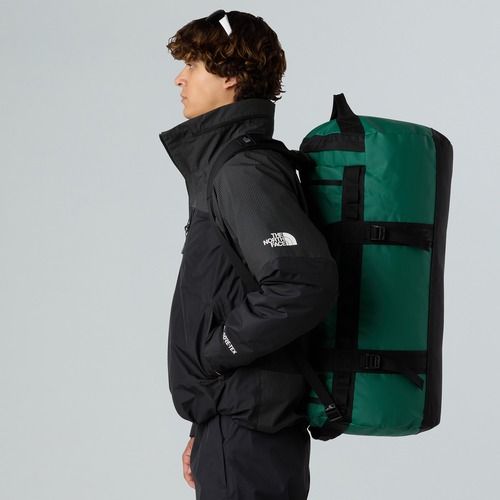 Torba podróżna The North Face Base Camp Duffel M 71 l evergreen/black