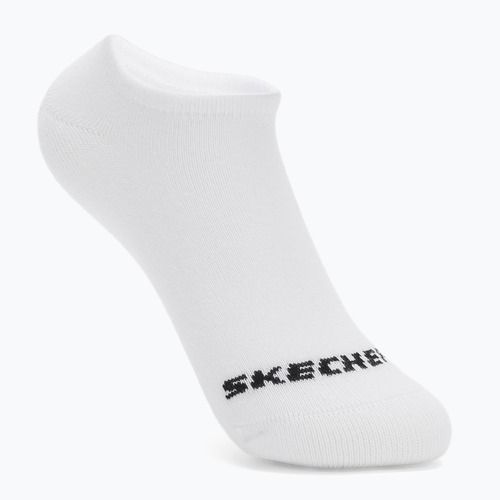 Skarpety dziecięce SKECHERS Non Terry No Show 3 pary white/grey