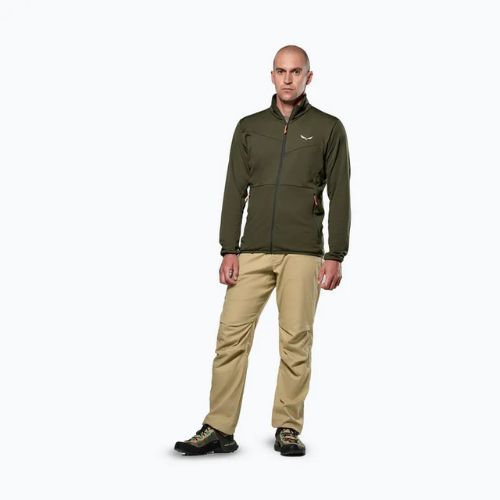Bluza trekkingowa męska Salewa Puez Cammio PL dark olive