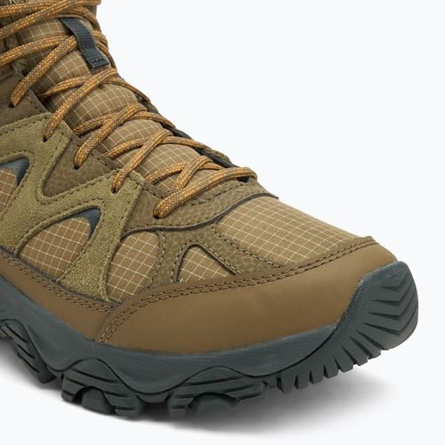 Buty turystyczne męskie Merrell Thermo Snow Grip Mid Wp drab
