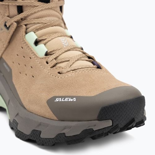 Buty trekkingowe damskie Salewa Pedroc 2 Leather Mid PTX quicksand/bungee cord