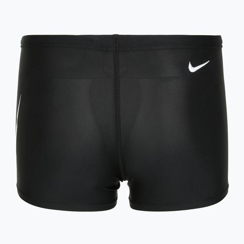 Bokserki pływackie dziecięce Nike Logo Graphic Square Leg black