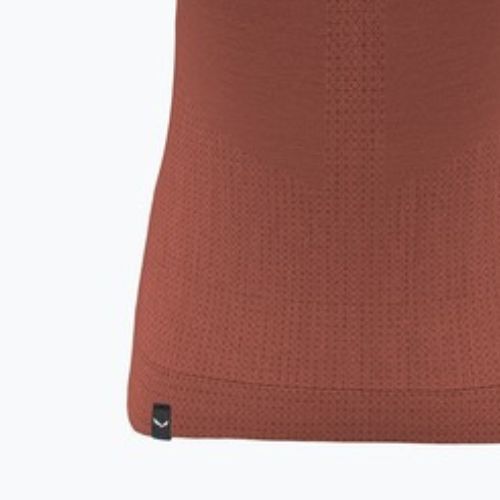 Koszulka trekkingowa damska Salewa Zebru Medium Warm Amr etruscan red