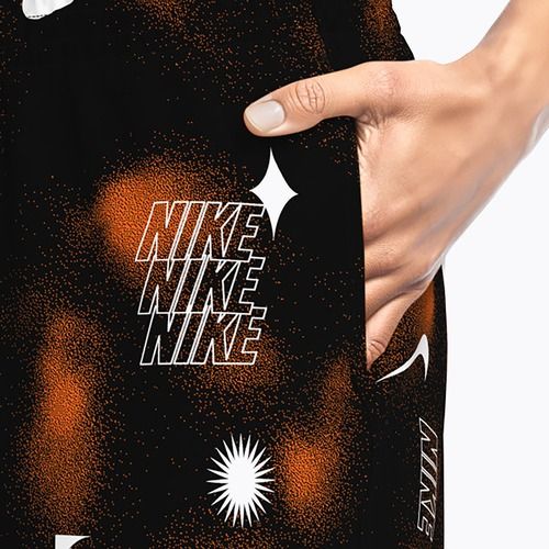 Szorty kąpielowe męskie Nike Multi Print 7" Volley black