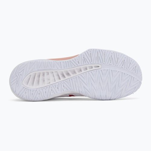 Buty do siatkówki damskie Mizuno Lightning Select white/rose elegance/lava falls