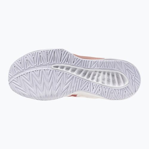 Buty do siatkówki damskie Mizuno Lightning Select Mid white/rose elegance/lava falls