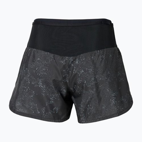 Spodenki do biegania damskie Mizuno Active Graphic Multi Pocket black