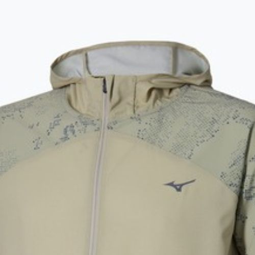 Kurtka do biegania męska Mizuno Active Alpha Hooded elm