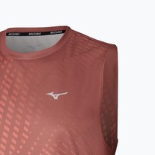 Koszulka do biegania męska Mizuno Core Graphic Sleeveless copper brown