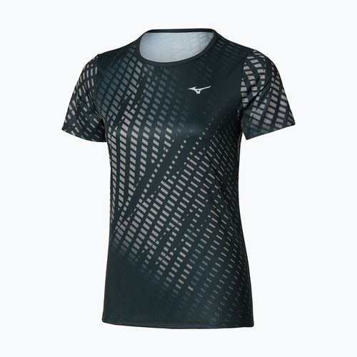 Koszulka do biegania damska Mizuno Core Graphic Tee black/gray