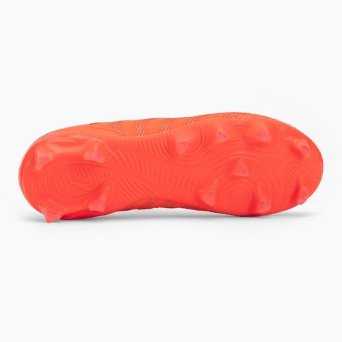 Buty piłkarskie dziecięce PUMA Future 9 Match LL FG/AG Jr glowing red/puma white/puma black/puma silver