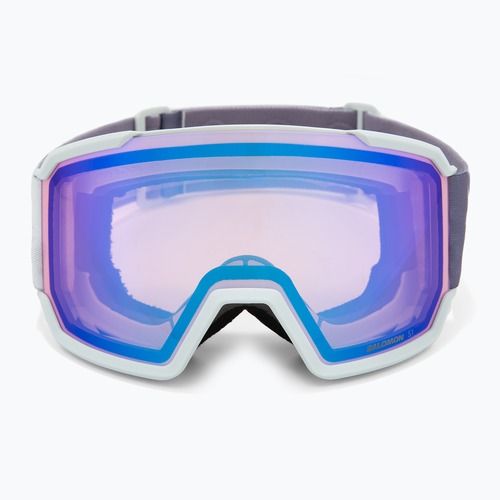 Gogle narciarskie Salomon S/View 3 ice flow/ml light blue