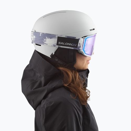 Gogle narciarskie Salomon S/View 3 ice flow/ml light blue